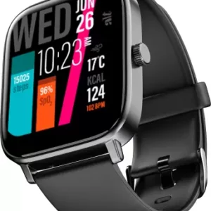 Alt OG Max with 1.8InchHD Display, BT Calling and AI Voice assistant Smartwatch  (Lunar Black Strap, Regular)